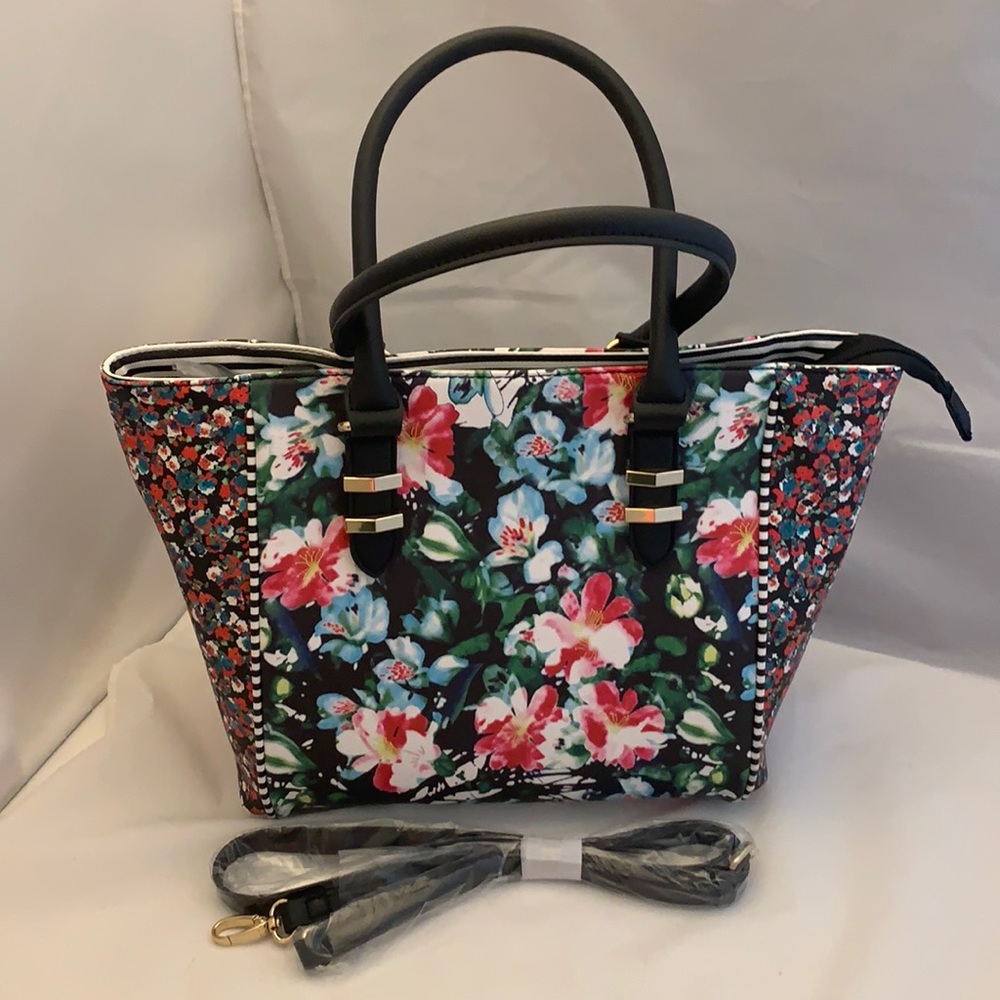 Aldo Flowery Summer Big Handbag crossbody shoulder bag Brand New